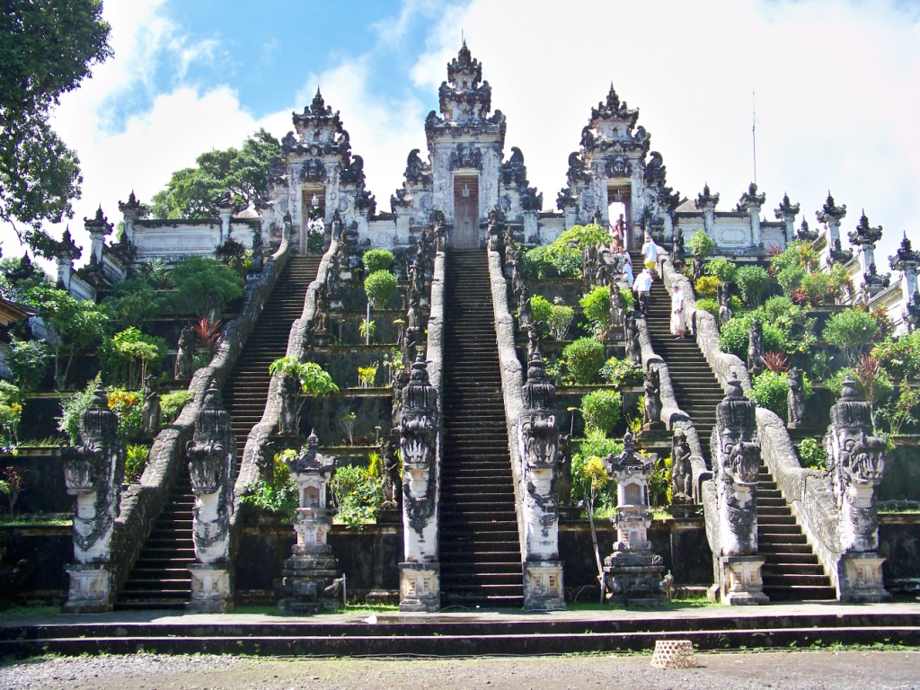 The first temple (some said Pura Dalem Dasar and other said Penataran 